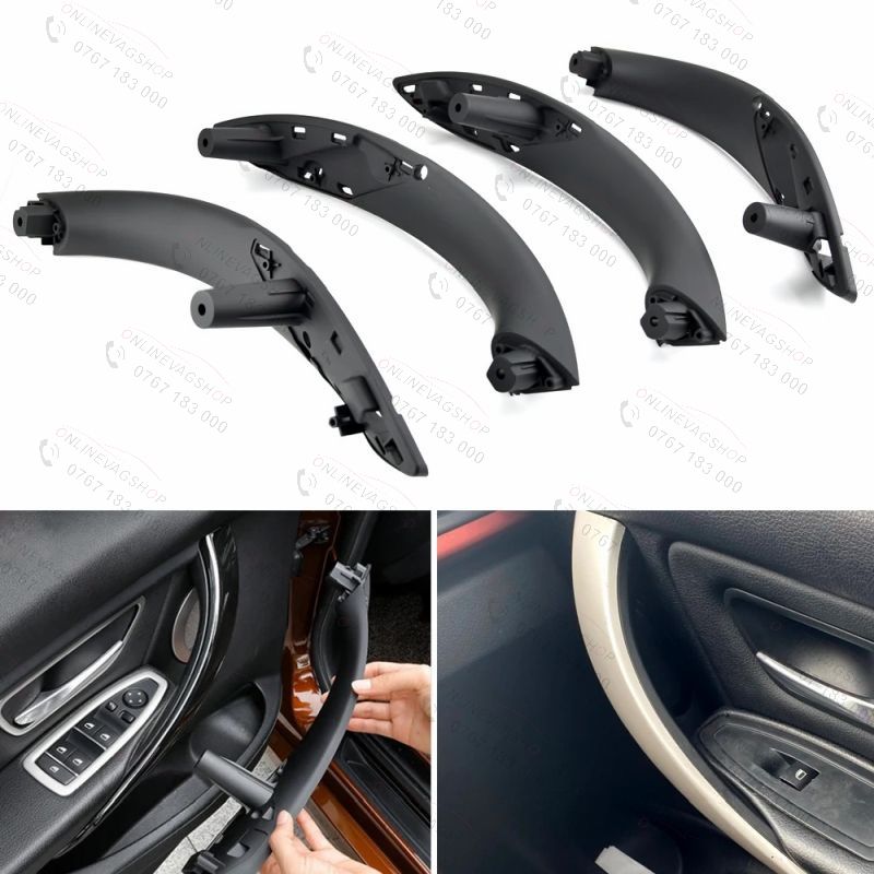 Set 4 manere interior Bmw Seria 3,4 F30,F31,F32,F34,F33,F36,F82 Negru